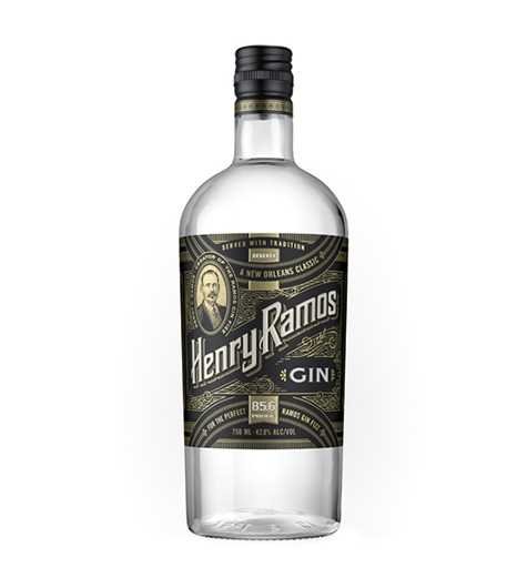 Bottle of Henry Ramos Gin