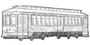 Streetcar Illustration