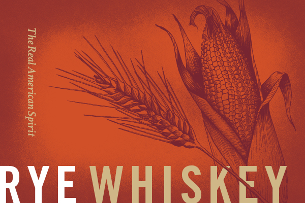 Rye Whiskey Illustration